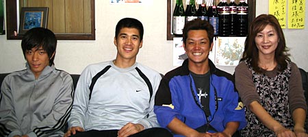 丸銀釣りセンター 城島選手と有働由美子さん