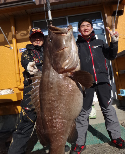 丸銀釣りセンター 大物釣果 アラ